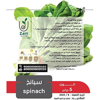بذور سبانخ من زين سيدز للزراعة المنزلية - 5 جرام 