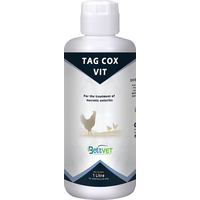 دواء بيطري مضاد كوكسيديا تاج كوكس - 1لتر