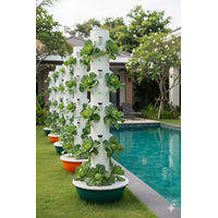 برج زراعة مائية بخمس طبقات للاستخدام الخارجي