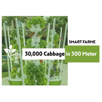 برج زراعة مائية بخمس طبقات للاستخدام الخارجي