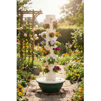 برج زراعة مائية تسعة طبقات للاستخدام الخارجي