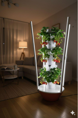 برج زراعة مائية سبعة طبقات للاستخدام الخارجي